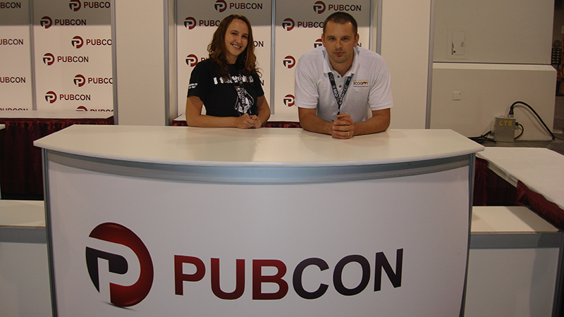 Hilda & Cip at Pubcon